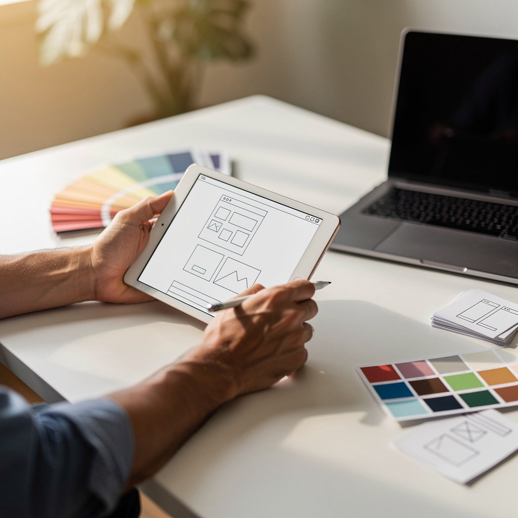 The Friendly San Diego custom website design process for San Diego businesses - professional web development